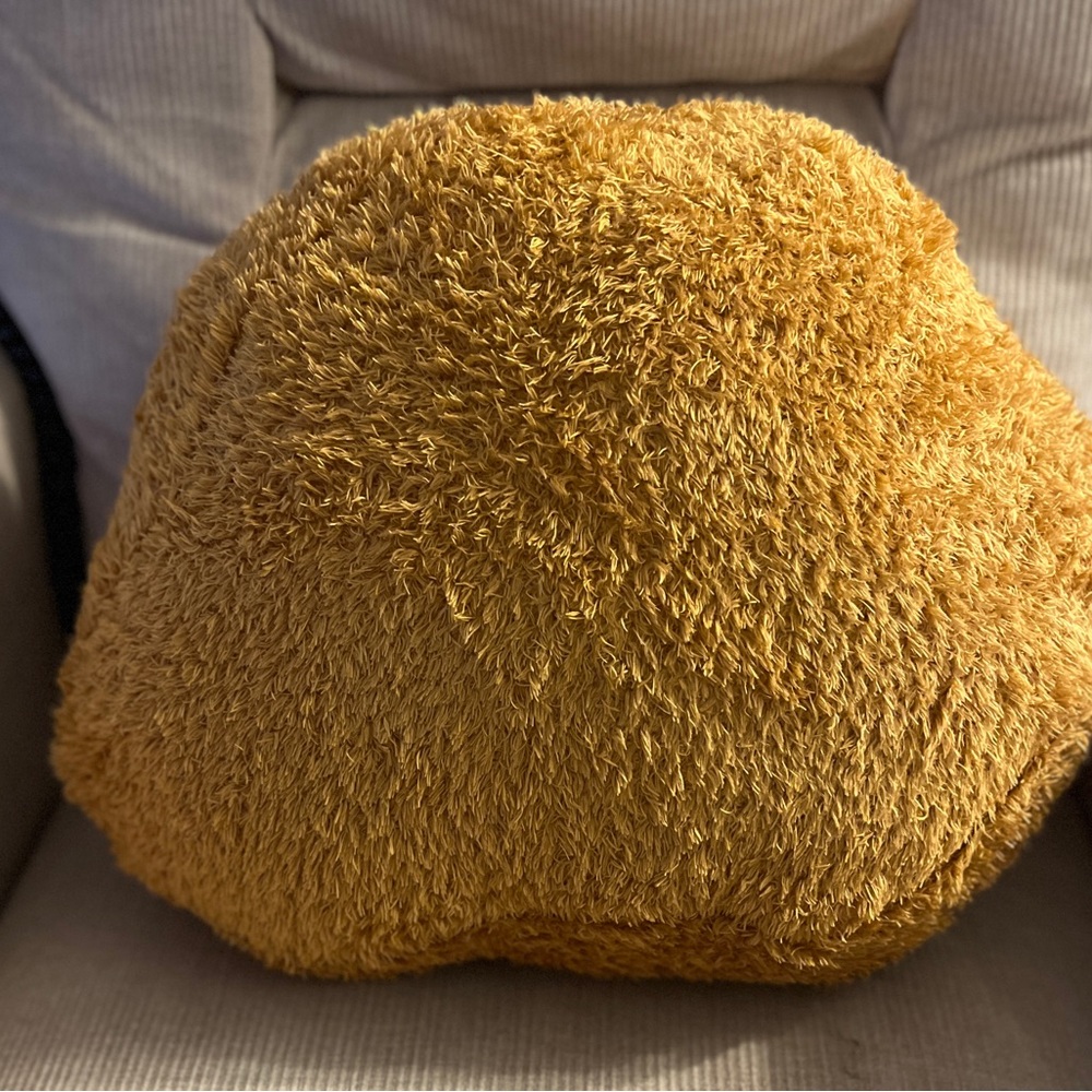 Chick Fil A Nuggets Golden Fuzzy Pillow